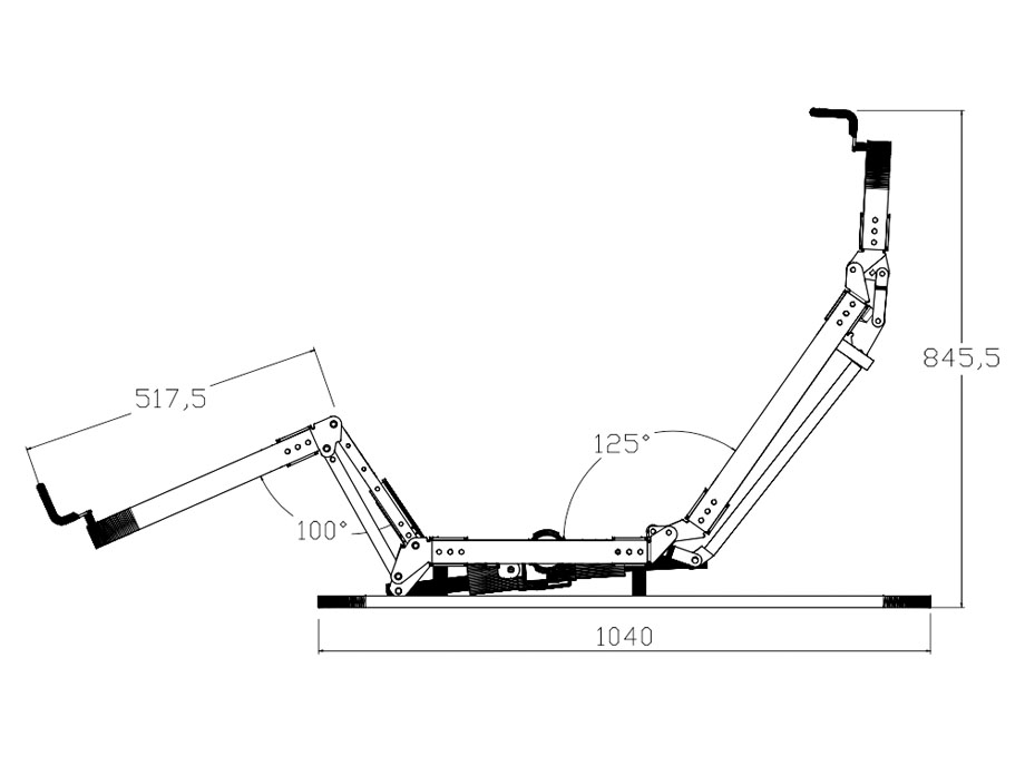 SL-613 电动床架