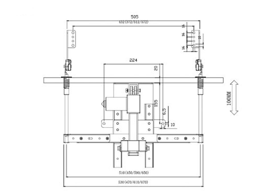 SL-2112 电动升降架