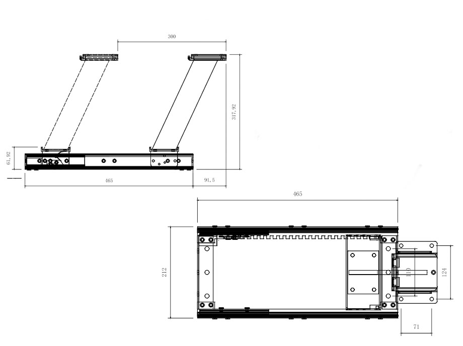 SL-705 靠背移动电动一拖一